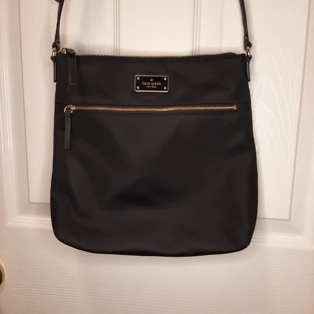 Kate Spade Black Nylon Crossbody